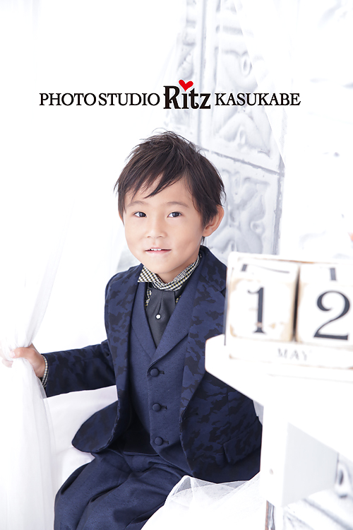 癒し系 イケメン5歳 フォトスタジオリッツ Studio Ritz